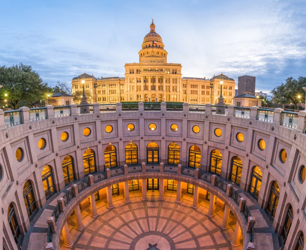 30 best places to visit in Texas - Texas State Capitol Building