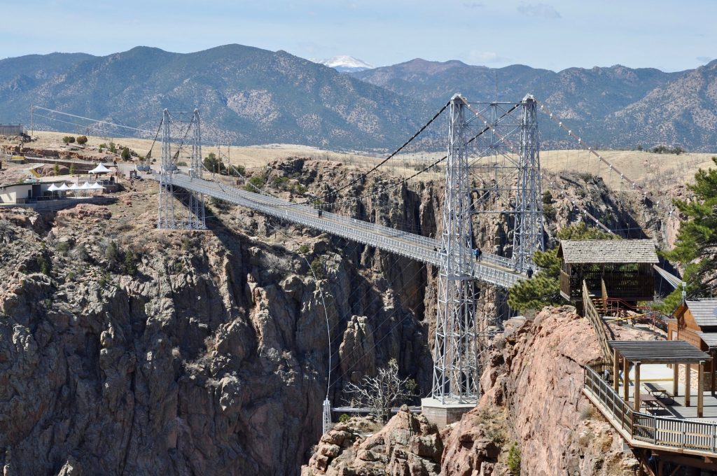 31 Best Places To Visit In Colorado - The Royal Gorge suspension bridge.