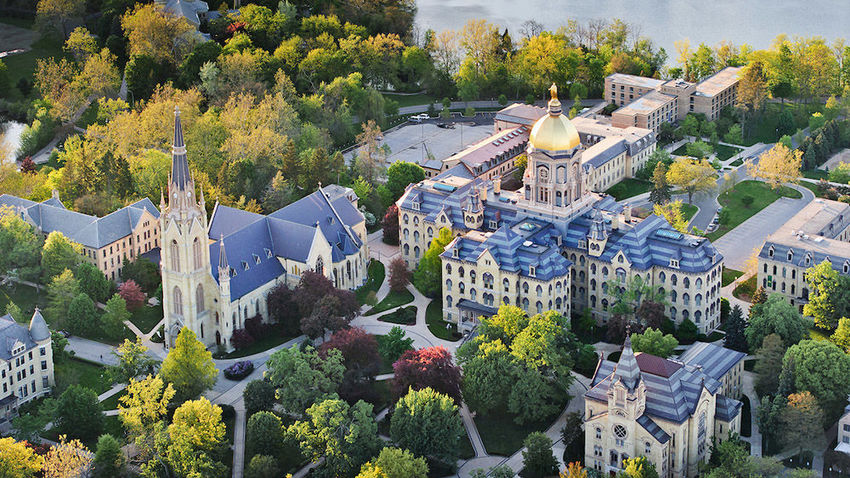 Best Places To Visit In Indiana - University of Notre Dame