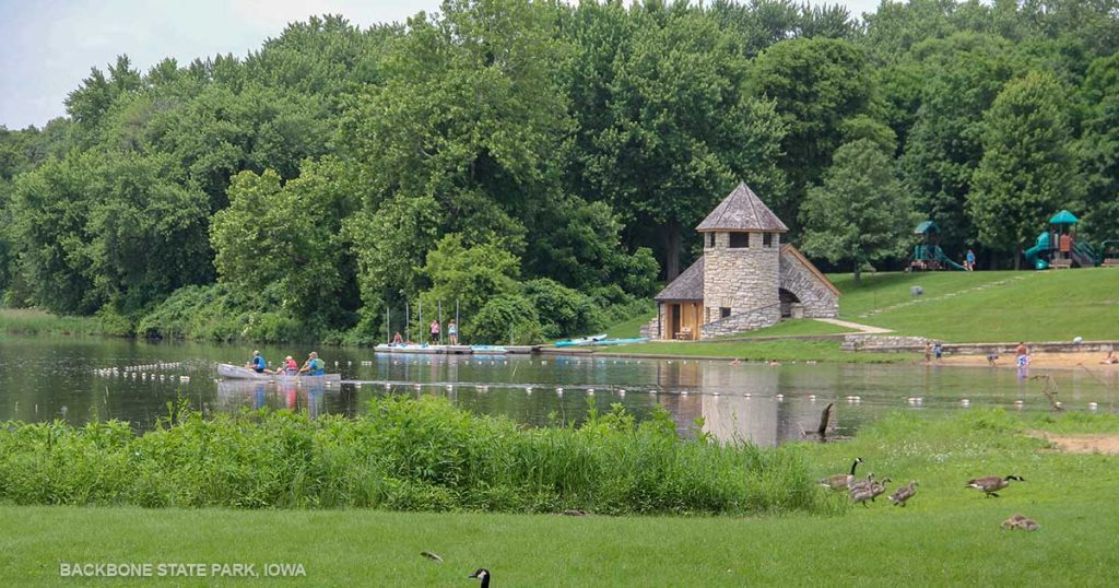 Best Places To Visit In Iowa - Backbone State Park