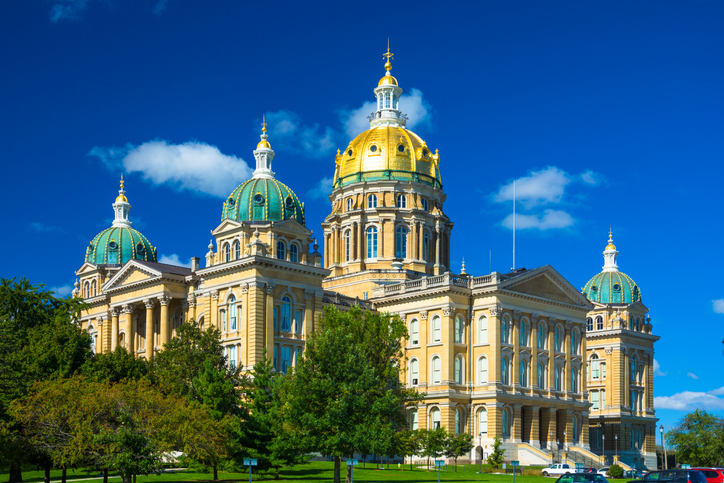 Best Places To Visit In Iowa - Iowa State Capitol